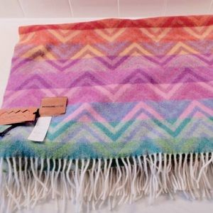 Missoni Tessuto Throw 70 x 54 NWT